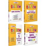 1.Sınıf Bilsem Hazırlık Kitapları 4'lü Set Editör Yayınları