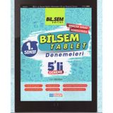 1. Sınıf Bilsem Tablet 5'li Deneme - Evrensel İletişim Yayınları