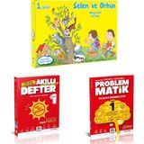1.sınıf Çoklu Zeka Yayınları Selen ve Orhun Hikaye +Model Yayınları Akıllı Süper Defter+Problemmatik