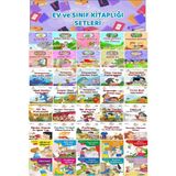 1. sınıf Ev ve Sınıf Kitaplığı Için Büyük Boy Eğlenceli 40 lı Hikaye Seti (16 Yaprak) - Hayır