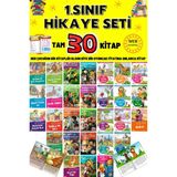 1.sınıf Hikaye SetiRengarenk Çocukların Sıkılmadan Okuyacağı Kitapl Seti)