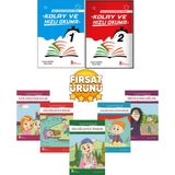 1.sınıf Hızlı Okuma (Ses Gruplarına Göre Kolay ve Hızlı Okuma 2 Kitap)+Eğlenceli 5'li Hikaye Seti