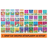 1. Sınıf İlk Okuma Kitaplarım Hikaye Seti (40 Kitap)