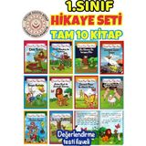 1.sınıf Öğrencileri Için Okuma Kitabı Hikaye Zevkle Okuyacağız Rengarenk 12'li Set Model Tudem
