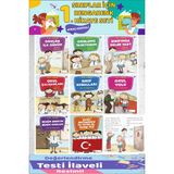1.Sınıf Okuma Alışkanlığı Kazandıran 8 Li Okuma Seti