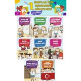 1. Sınıf Okuma Alışkanlığı Kazandıran Eğlenceli 8 Li Hikaye Seti (16 Sayfa) - Hayır