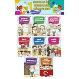 1.Sınıf Okuma Alışkanlığı Kazandıran Eğlenceli 8 Li Hikaye Seti (16 Sayfa)