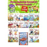 1. Sınıf Okuma Alışkanlığı Kazandıran Okumayı Sevdiren Renkli Resimli Hikayeler Seti 1 + Akıcı Okuma