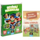 1. Sınıf Okuma Seti Sevimli Masallar 10 Kitap + Soru Kitapçığı İlaveli