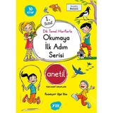 1. Sınıf Okumaya İlk Adım Serisi Anetil Düz Yazı 10 Kitap Yuva Yayınları