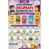 1 .Sınıf Okumayı Sevdiren 10 Lu Hikaye Seti - 5 (16 Sayfa)