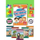 1.sınıf Okuyorum Anlıyorum+Çocukların Zevkle Okuyacağı 5'li Hikaye Seti