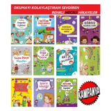 1. Sınıf Renkli Heceli Hikaye Seti 11 Set 110 Kitap (Sınırlı Sayıda)