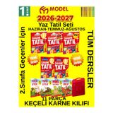 1. Sınıf Tüm Dersler Şahane Tatil Yaz Seti 11 Parça Karne Kılıfı Tablet Kalem Model Eğitim Kitabı