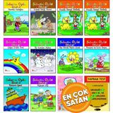 1.sınıf ve Anasınıfları Için Büyük Boy Resimli Okumayı Sevdiren 11'li Kitap Seti