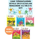 1.sınıfa Giden Öğrenciler Için Rengarenk 5'li Hikaye Kitabı Seti