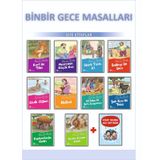 1.sınıflar İçin Binbir Gece Masalları + Kitap Okuma Not Defteri