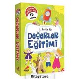 1. Sınıflar İçin Değerler Eğitimi Seti 15 Kitap Erdem Yayınları