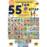 1. Sınıflar Için Okumayı Geliştiren ve Hızlandıran Harika Set Evony Tonguç Tudem Kırmızı (Ciltli)