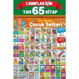 1.sınıflar Için Okumayı Hızlandıran ve Sevdiren 65'li Rengarenk Hikayeler+Hızlı Okuma
