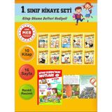 1.sınıflar Için Okumayı Sevdiren 10 Lu Hikaye Seti 11 (Kitap Okuma Defteri Hediyeli) - Hayır