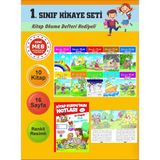 1.sınıflar Için Okumayı Sevdiren 10 Lu Hikaye Seti 13 (Kitap Okuma Defteri Hediyeli) - Hayır