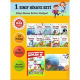 1.sınıflar Için Okumayı Sevdiren 10 Lu Hikaye Seti 2 (Kitap Okuma Defteri Hediyeli) - Hayır