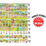 1.sınıflar Için Tavsiyeli Okumayı Hızlandıran Sevdiren Renkli Resimli Hikaye Seti (100 Kitap)