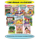1.sınıflar Süper Öykü Dizisi (10 Kitap)+Değerlendirme Soru Kitapçığı