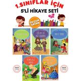 1.sınıfların Severek Okuyacağı 5'li Hikaye Seti
