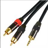 1 Stereo 2 Rca Kablo 25 Metre Yüksek Kalite