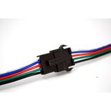 1 Takım 5 Pin Kablolu JST LED Konnektör Elektrik Soketi MT-ES05