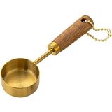 1 Tbsp 15ML Gold Çelik Kahve Ölçü Kaşığı MT147SR - Altın