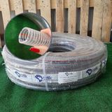 1" TELLİ ŞEFFAF HORTUM TİP-A 50 METRE TAHLİYE HORTUMU DİRENAJ HORTUM