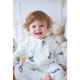 1 Tog Unisex Patikli Uyku Tulumu - Koala - Beyaz - Gri - Yeşil - 12 - 18 Ay