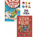 1. ve 2. Sınıf Okuma Seti 2 Kitap Dinozorumun Saklandığı Yer - Uzun Kulak