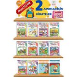 1. ve 2.sınıflar Için Hikaye Seti (12 Kitap Kutulu ve Hediyeli)