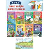 1.ve 2.sınıflar Için Okumayı Sevdiren Değerler Eğitimi 8 Li Hikaye Seti (32 Sayfa) - Hayır