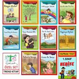 1 ve 2.sınıflar Için Rengarenk Eğitici Hikaye Kitabı Seti
