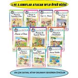 1.ve 2.sınıflar Süper Öykü Dizisi (10 Kitap)+Değerlendirme Soru Kitapçığı