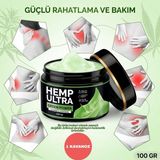 1 x 100 gr Green Power Hemp Cream Jel - 100 mg