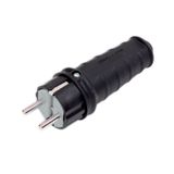 1 X 16 A Kauçuk Topraklı Erkek Fiş 220 - 15 Adet