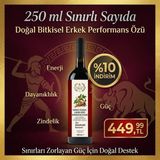 1 x 250 ml Kırmızı Ginseng, Çakşır Kökü & Epimedyum Özleri Sıvı Ekstrakt Karışımı Lokman Hekim Hayat - 0,25 L
