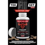 1 x 30 Caps Nungtime Men’s Erkekler Için Bitkisel Besin Takviyesi 30 Kapsül Health Support - Kırmızı Ginseng & Horny Goat Weed - 1 Kutu 30 Capsule
