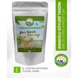 1 x Paket Biosante Stres Karşıtı Bitki Çayı 75 gr Melisa ve Passiflora İçerikli Dinlendirici Uyku Düzenleyici Stres Giderici Panik Atak Rahatlatıcı Anadolu Köyleri Tanzim Bio Çay (30 Adet)