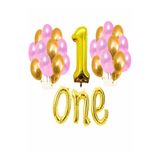 1. Yaş Kız Balon Süsleme