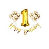 1 Yaş Lüks Doğum Günü Balon Set