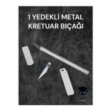 1 Yedekli? Metal Kretuar Biçaği Hassas Kesi?mler I?çi?n I?deal