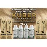 10.00 Açık Sarı Biomagic Organik İçerikli Amonyaksız Kalıcı Saç Boyası (4 Boya +4 Oksidan)