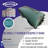 10.000 Lt Şişme Esnek Su Deposu(Kullanım Amaçlı)